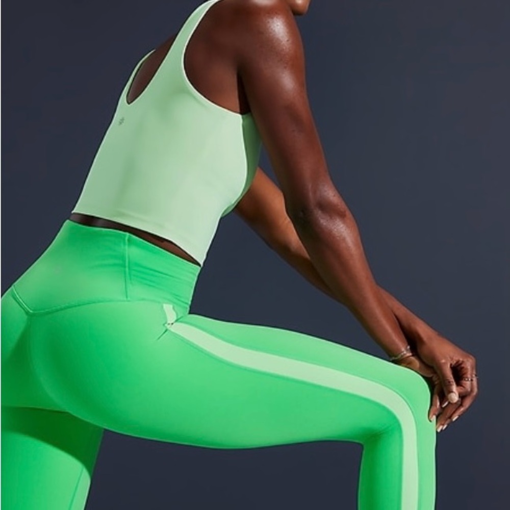 Athleta Bright Green Women's Leggings